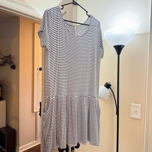 Striped Sailor Dress! With Pockets!